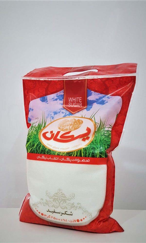 شکر ۲۵۰۰ گرمی یکان - صنعت غذا اطمینان