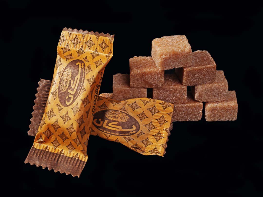 قند قهوه ای حبه تک نفره یکان - صنعت غذا اطمینان