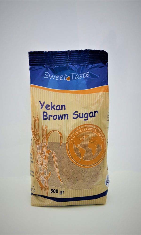 شکر قهوه ای ۵۰۰ گرمی یکان